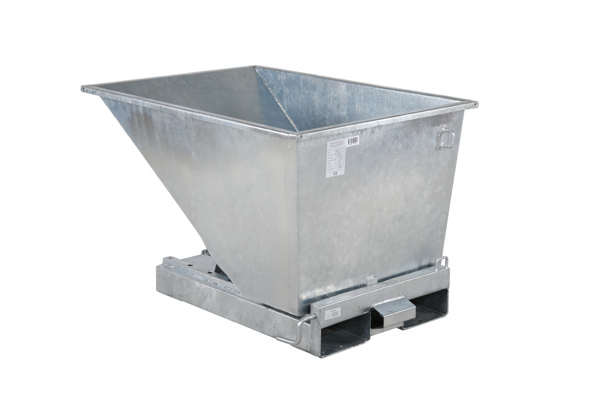 Benne auto-basculante acier galvanisé – Image 2