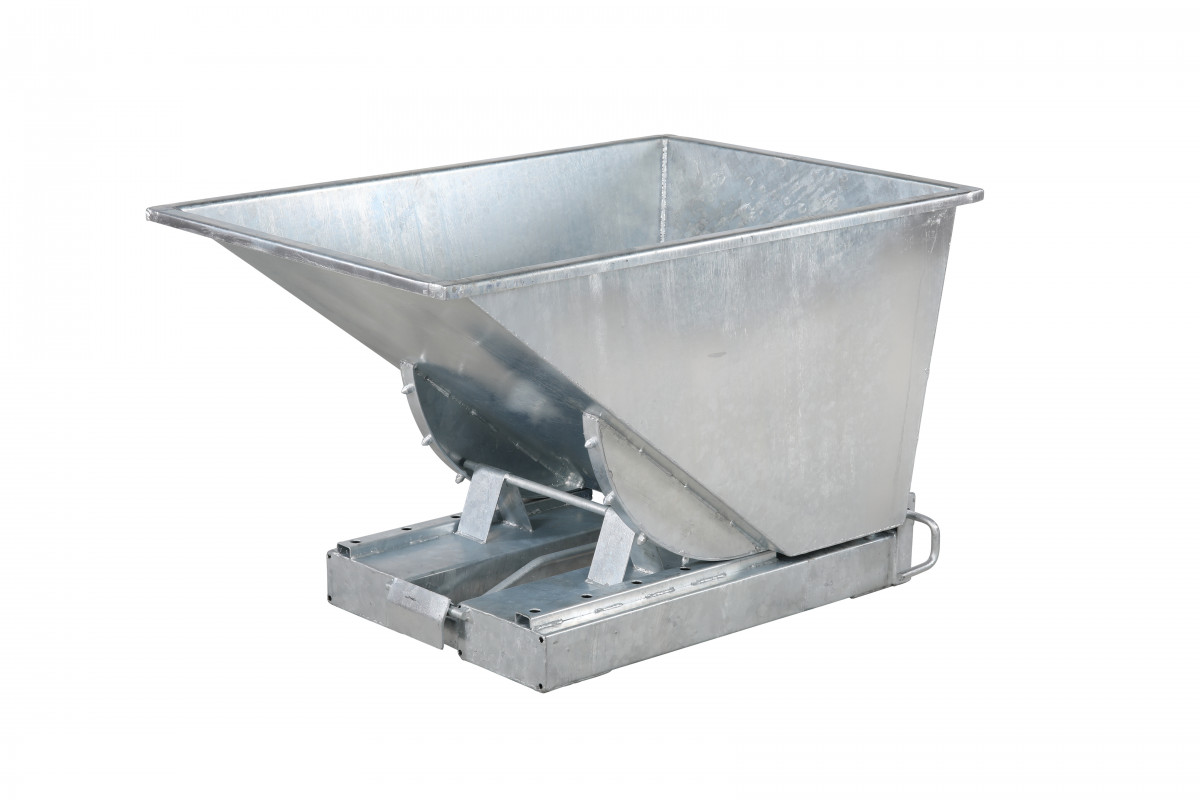 Benne auto-basculante acier galvanisé – Image 3