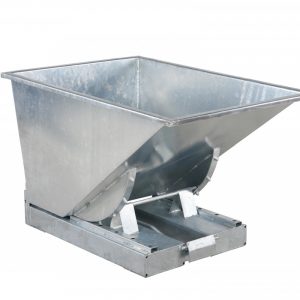 Benne auto-basculante acier galvanisé