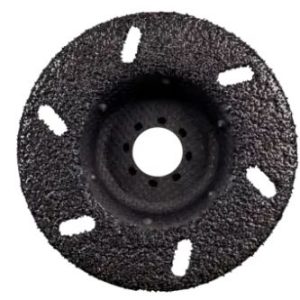 Disque à meuler Ø125 grain robust avec trous oblong